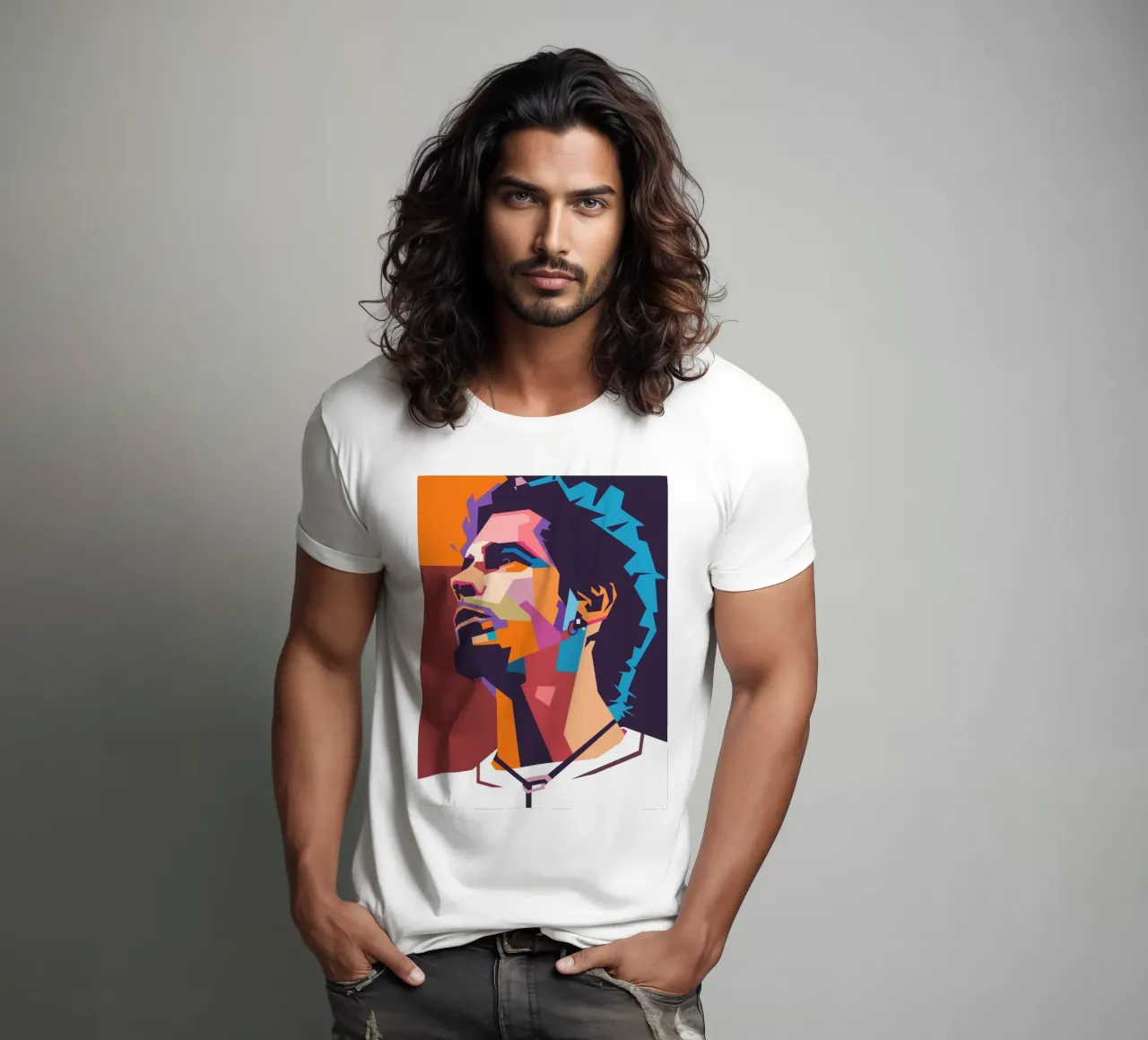 Chris Cornell WPAP art style t-shirt by Hantamrata