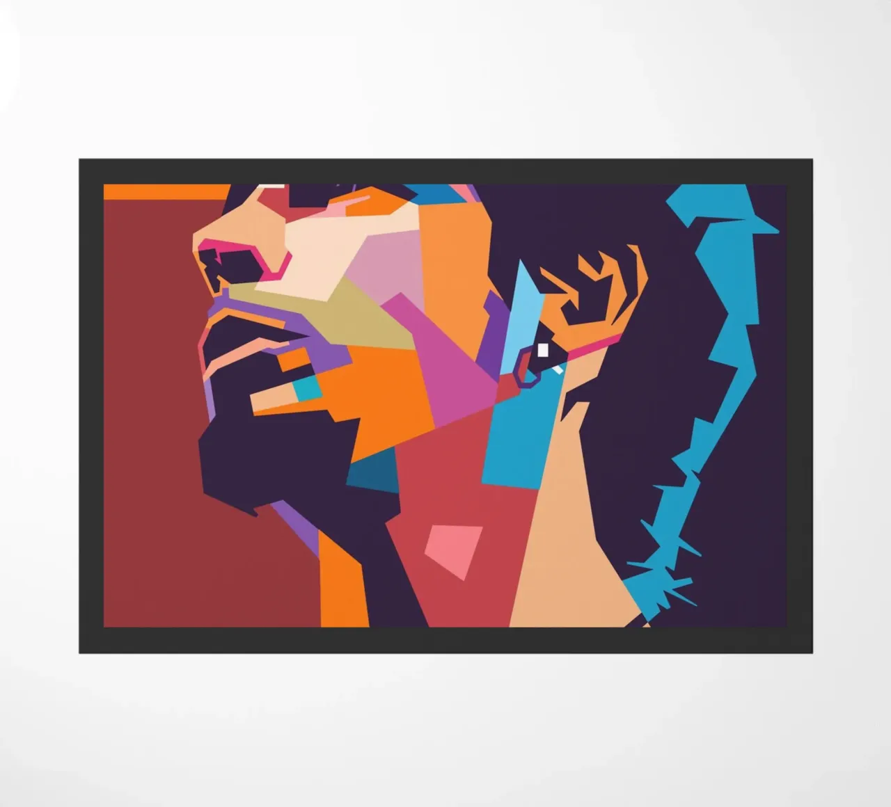 Chris Cornell stile artistico WPAP zerbino da Hantamrata
