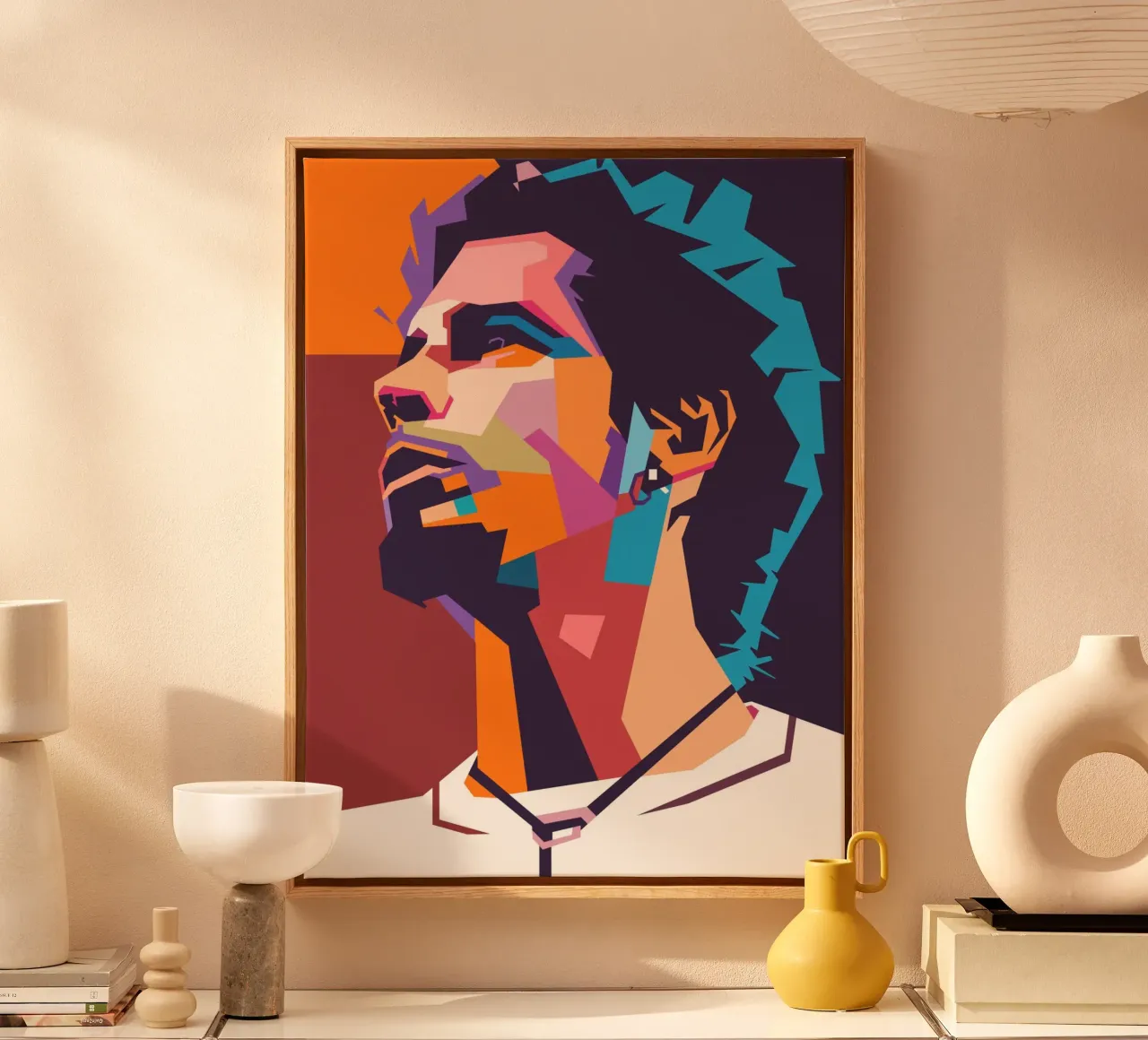Chris Cornell WPAP art style canvas by Hantamrata
