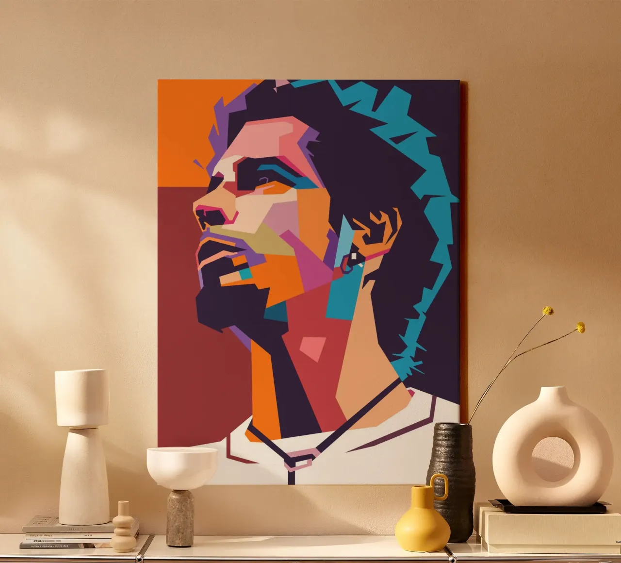 Chris Cornell WPAP art style canvas by Hantamrata