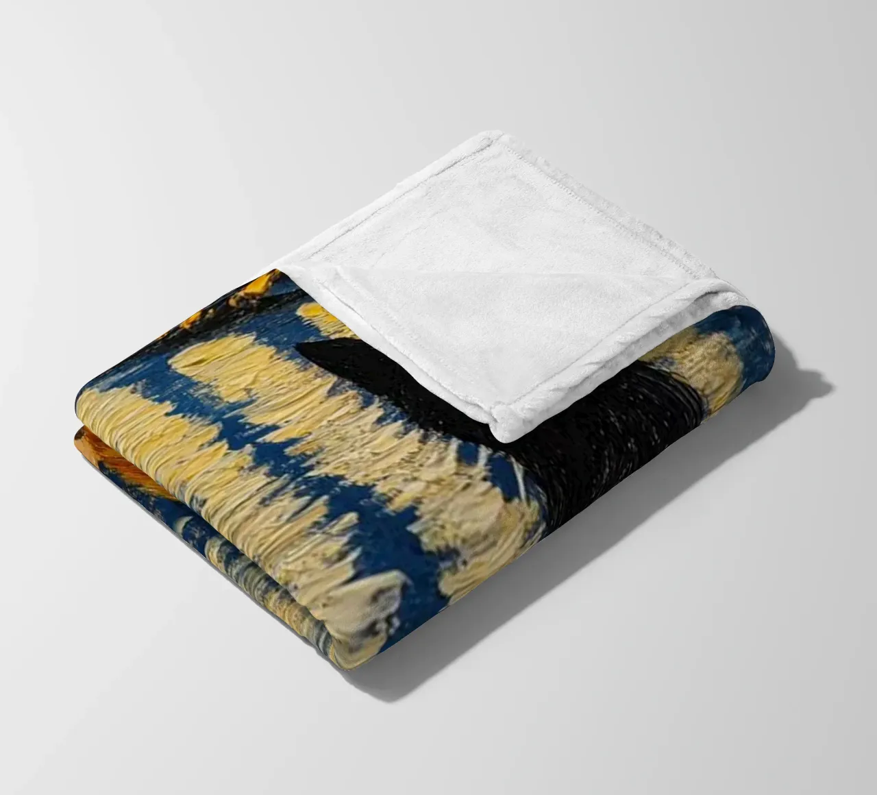 Due gatti di notte coperta in pile da Waylons Studio