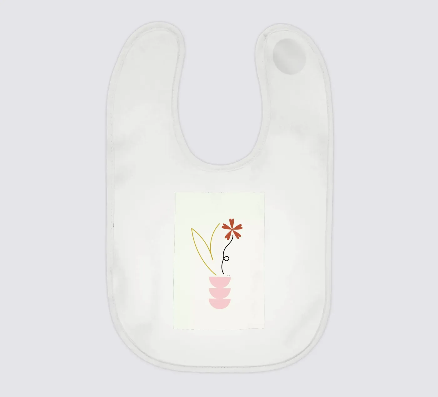 Wild Flower bavaglino da Linda Gobeta