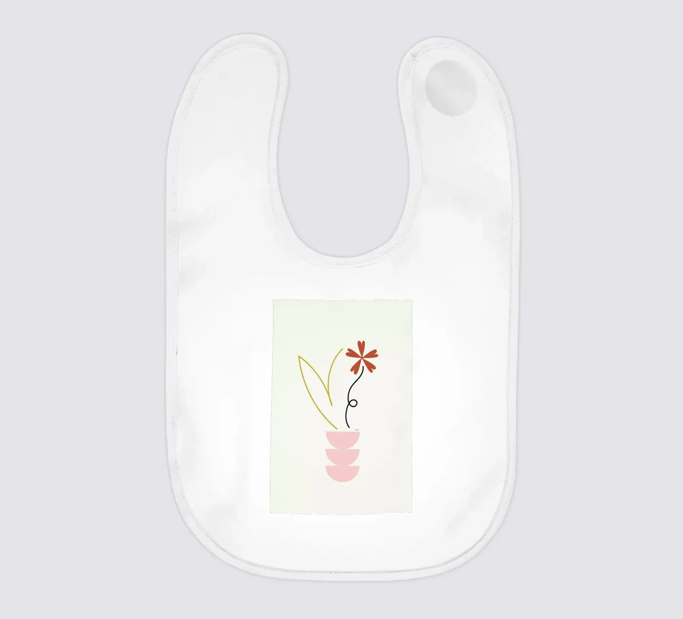 Wild Flower bavaglino da Linda Gobeta