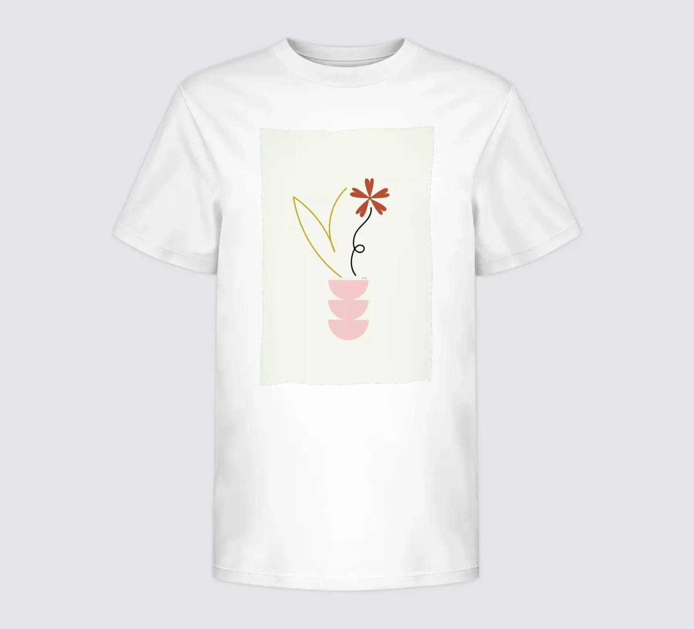 Wild Flower t-shirt bambini da Linda Gobeta