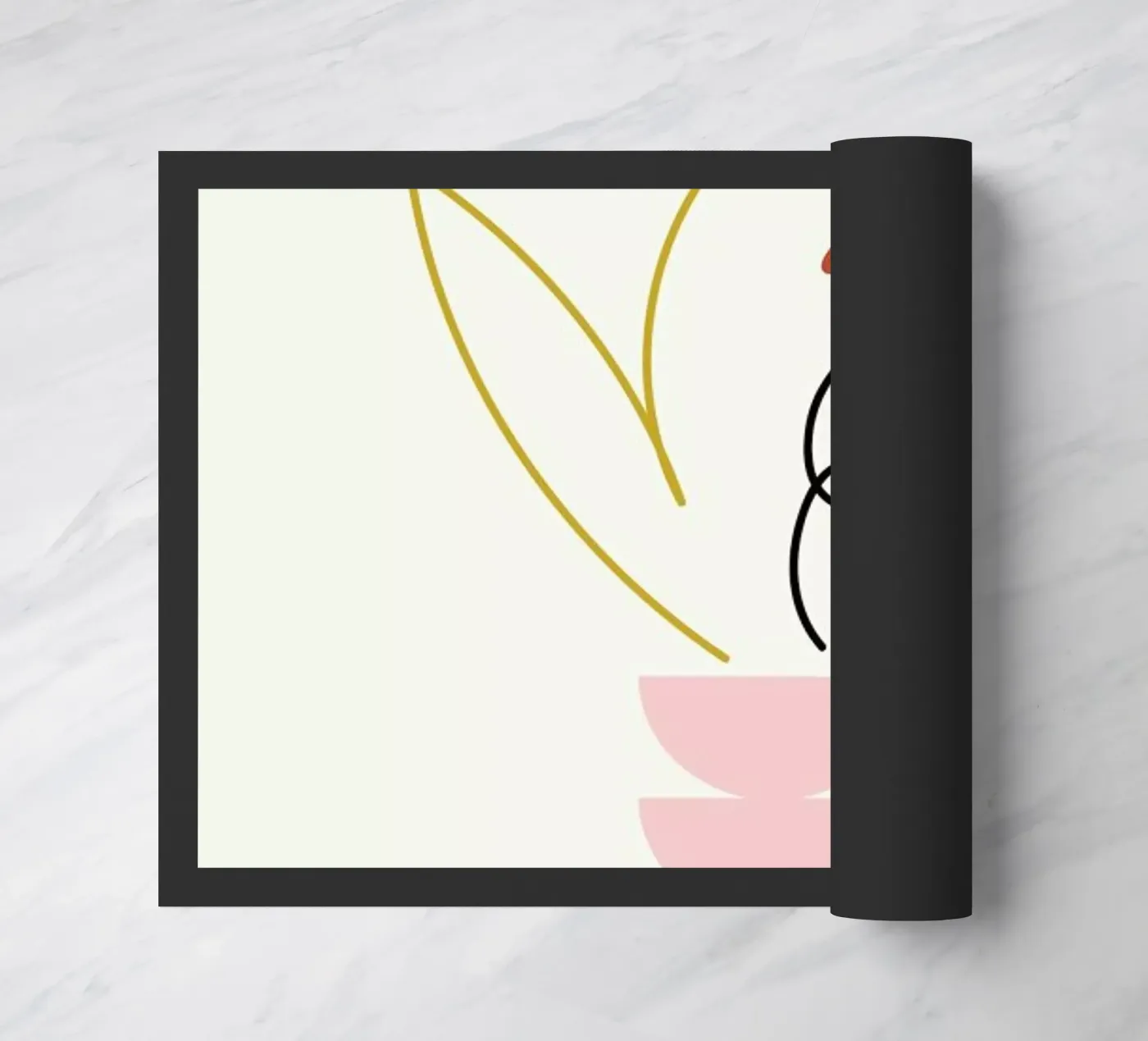 Wild Flower deurmat van Linda Gobeta