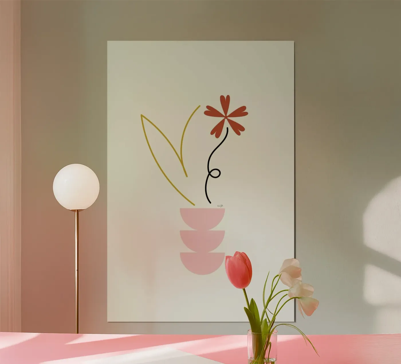 Wild Flower poster by Linda Gobeta