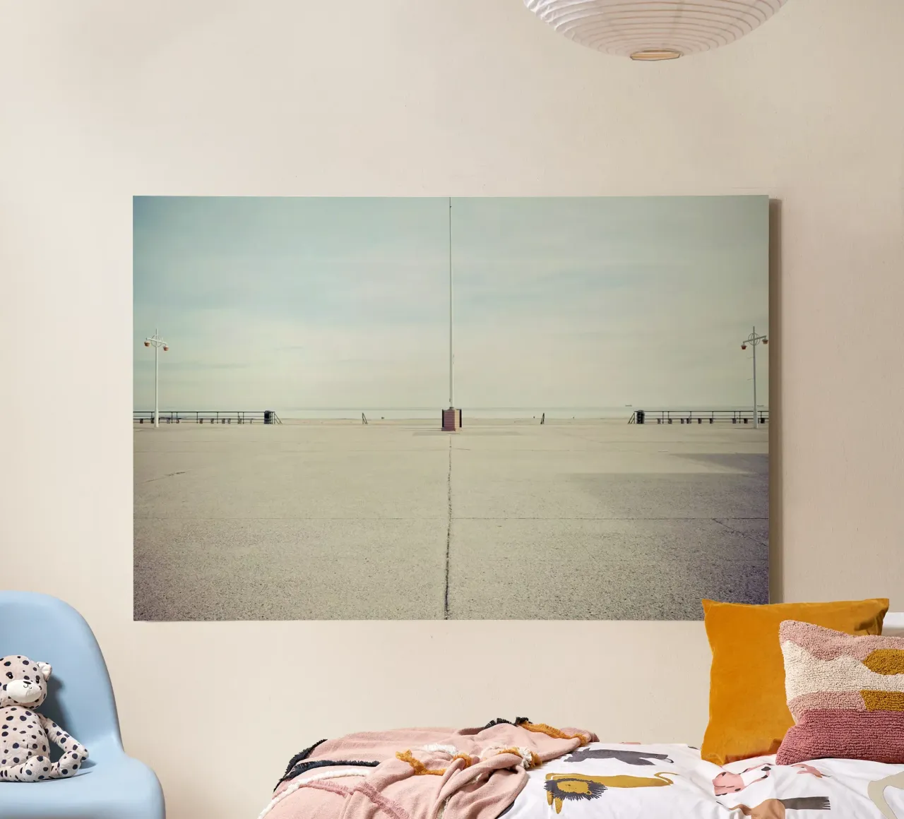 Symmetry canvas met Baklijst van Cordula Schaefer