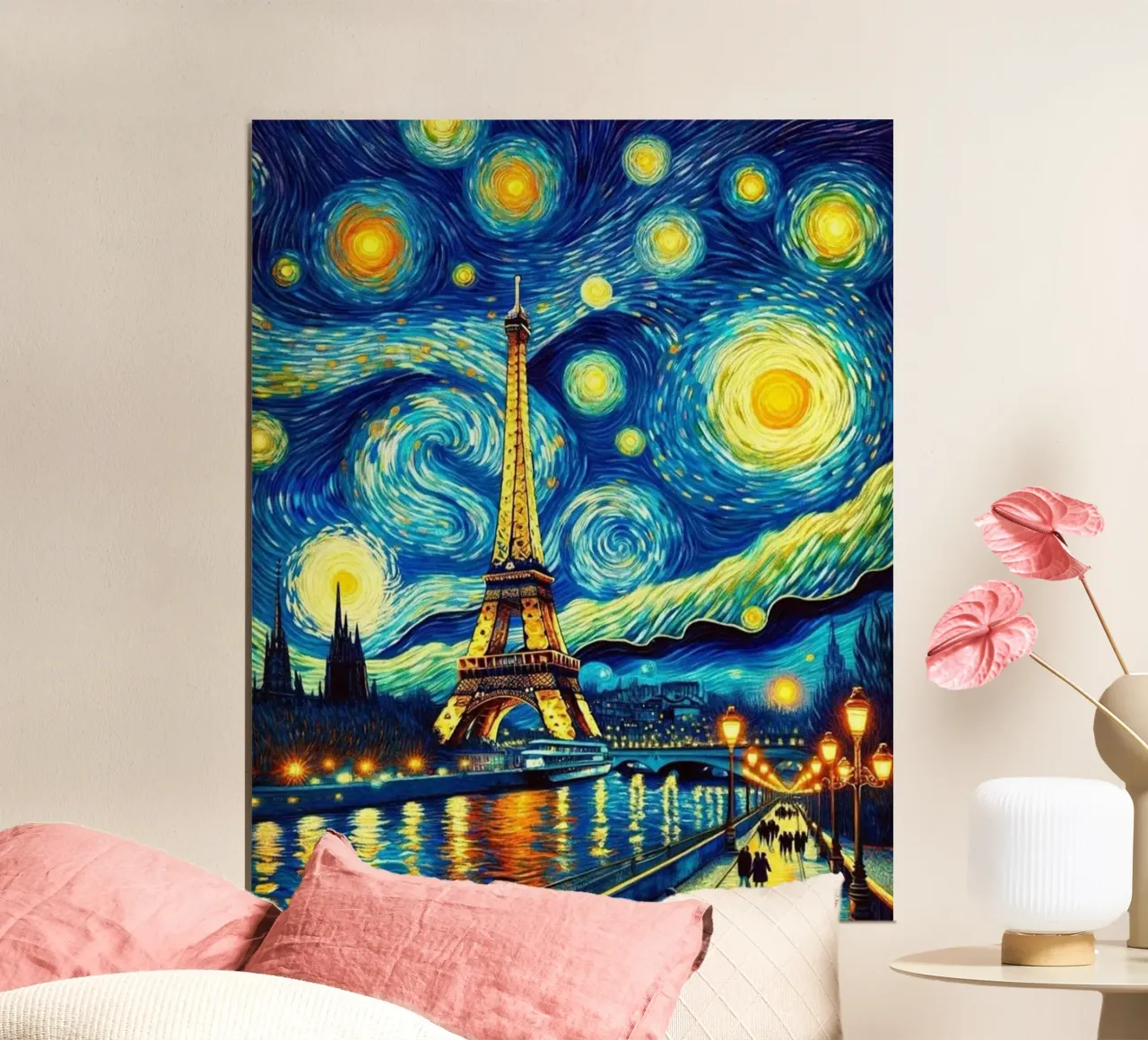 Parigi di notte carta hahnemühle da Waylons Studio