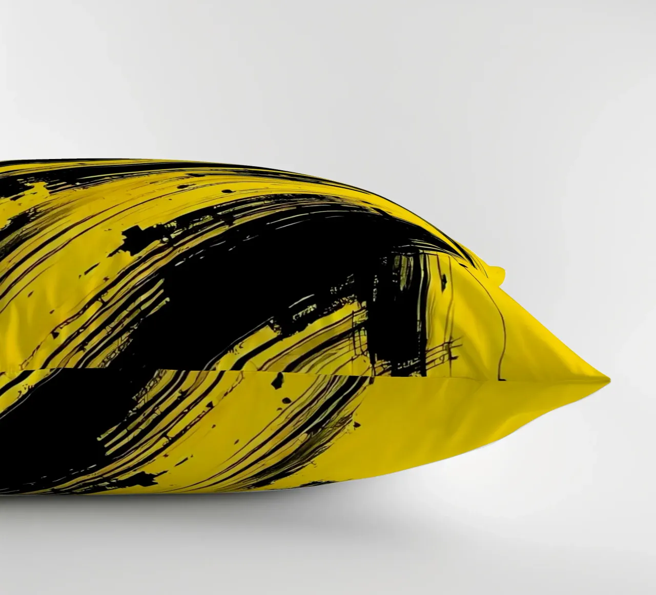 Ritratto_Stil_D_5 cuscino da schwarz-gelb by LK
