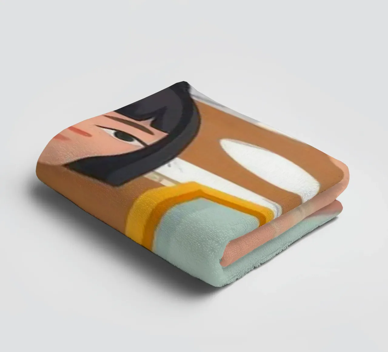 Harmonie de l'espace de travail créatif serviette de bain de Lumina Vision