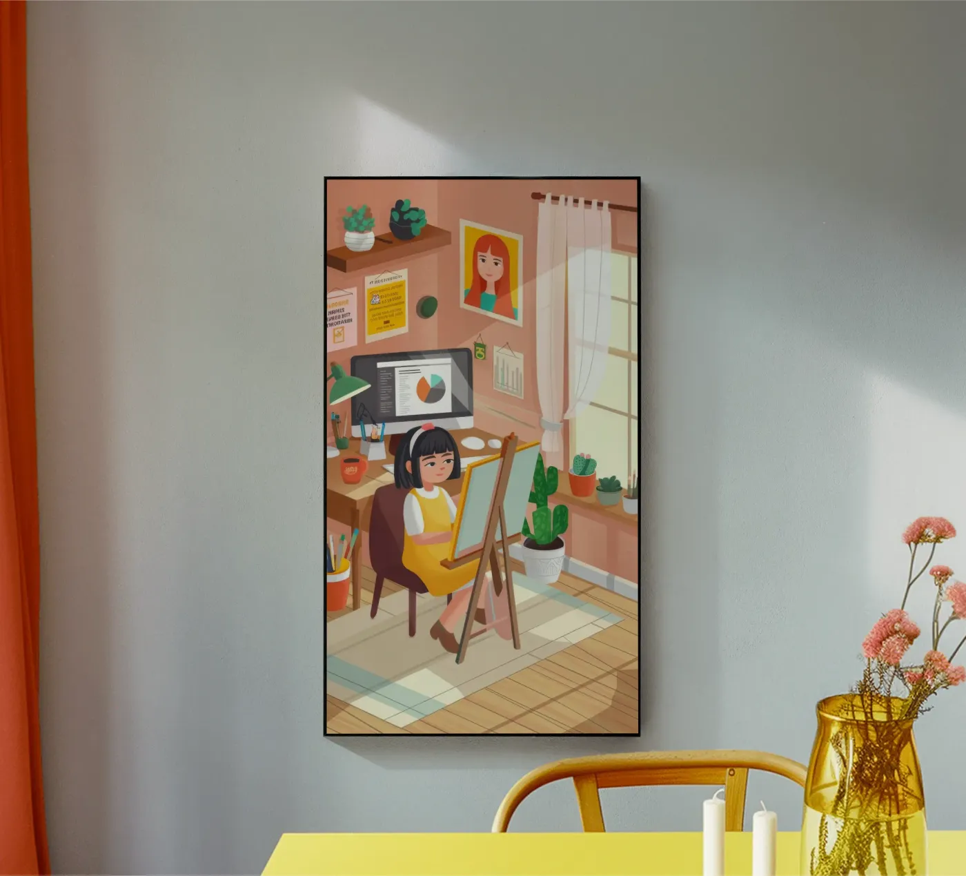 Creative Workspace Harmony plexiglass da Lumina Vision