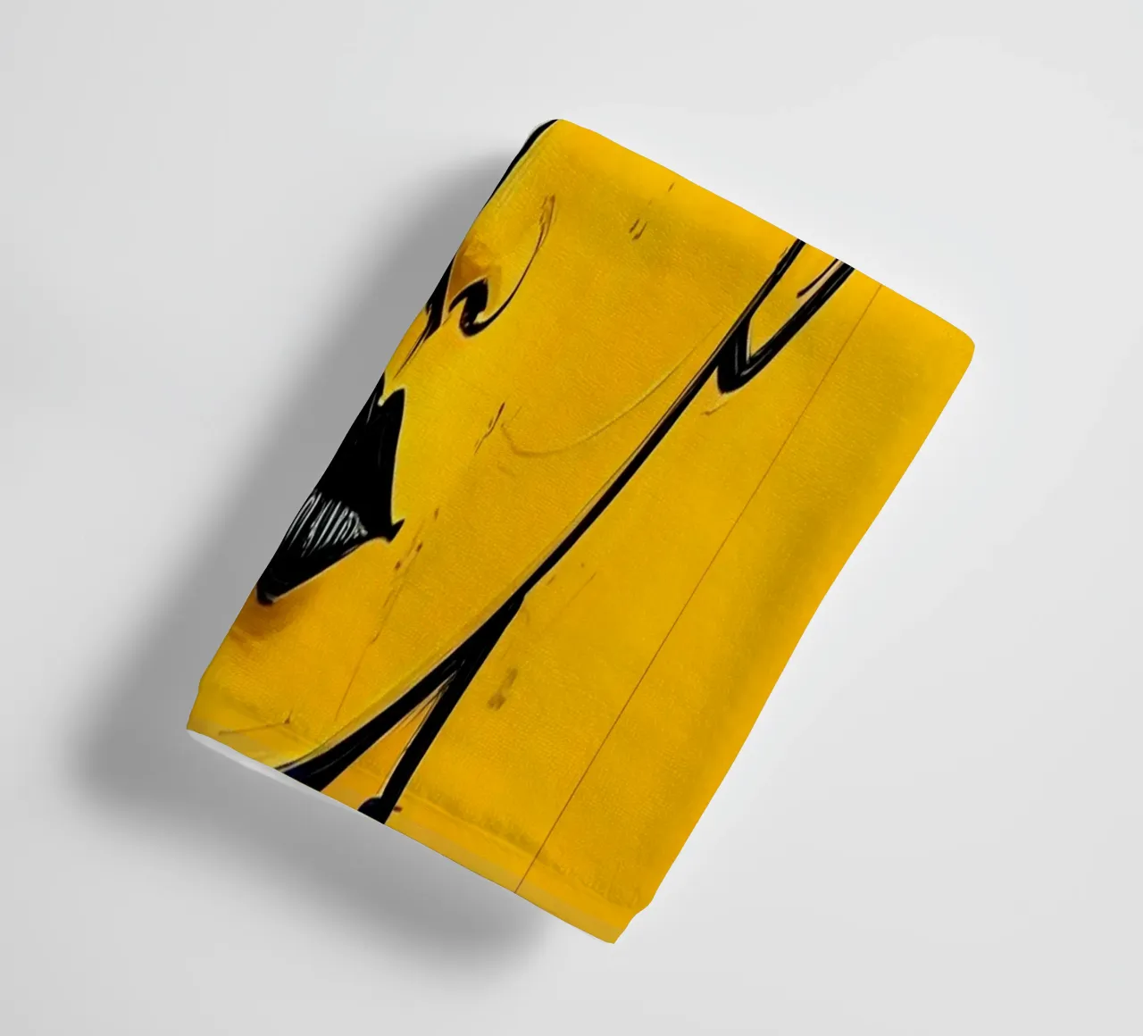 Ritratto_Stil_E_4 asciugamano da bagno da schwarz-gelb by LK