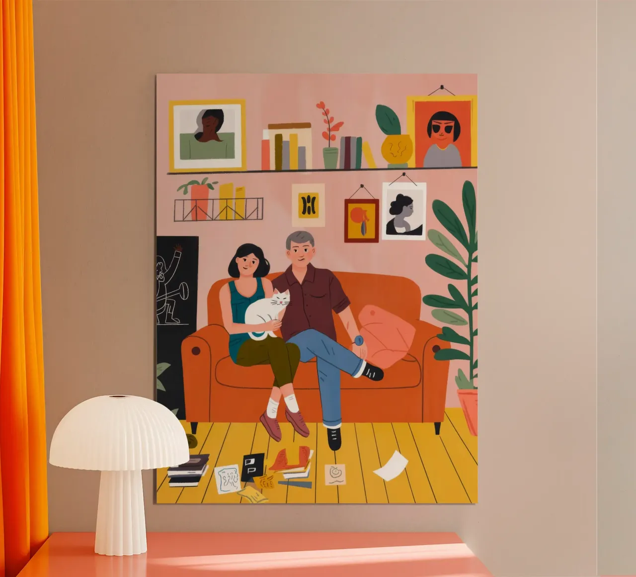 Family Bonding Moments hahnemühle by Lumina Vision