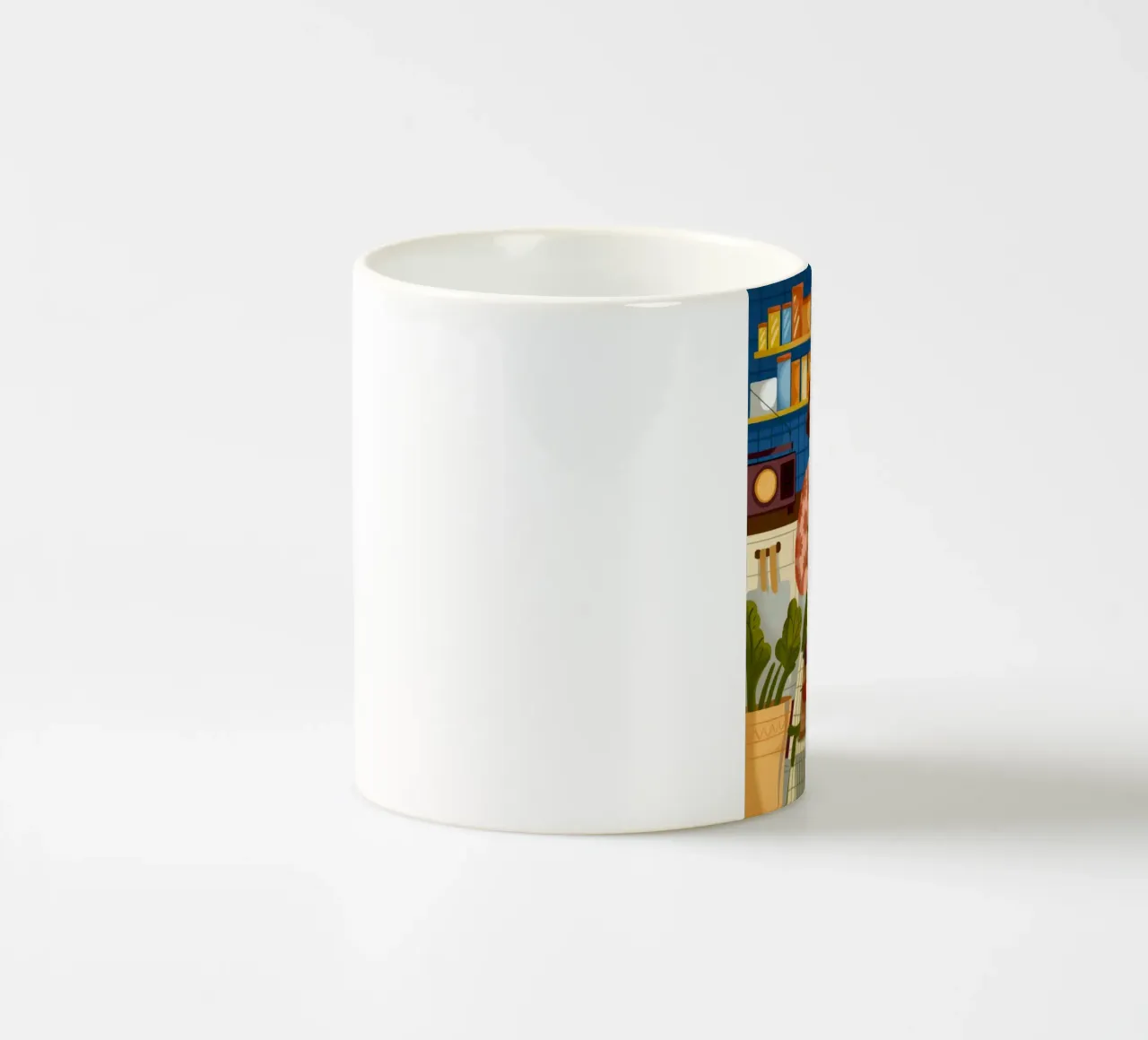 Kulinarischer Gartengenuss Keramik Tasse von Lumina Vision
