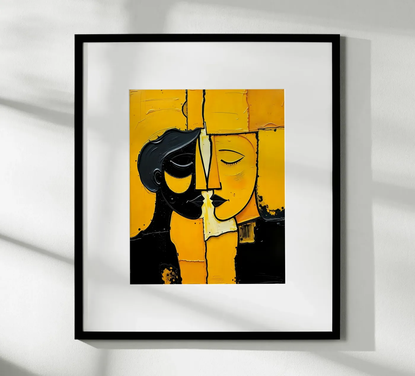Portrait_Stil_E_7 poster by schwarz-gelb by LK