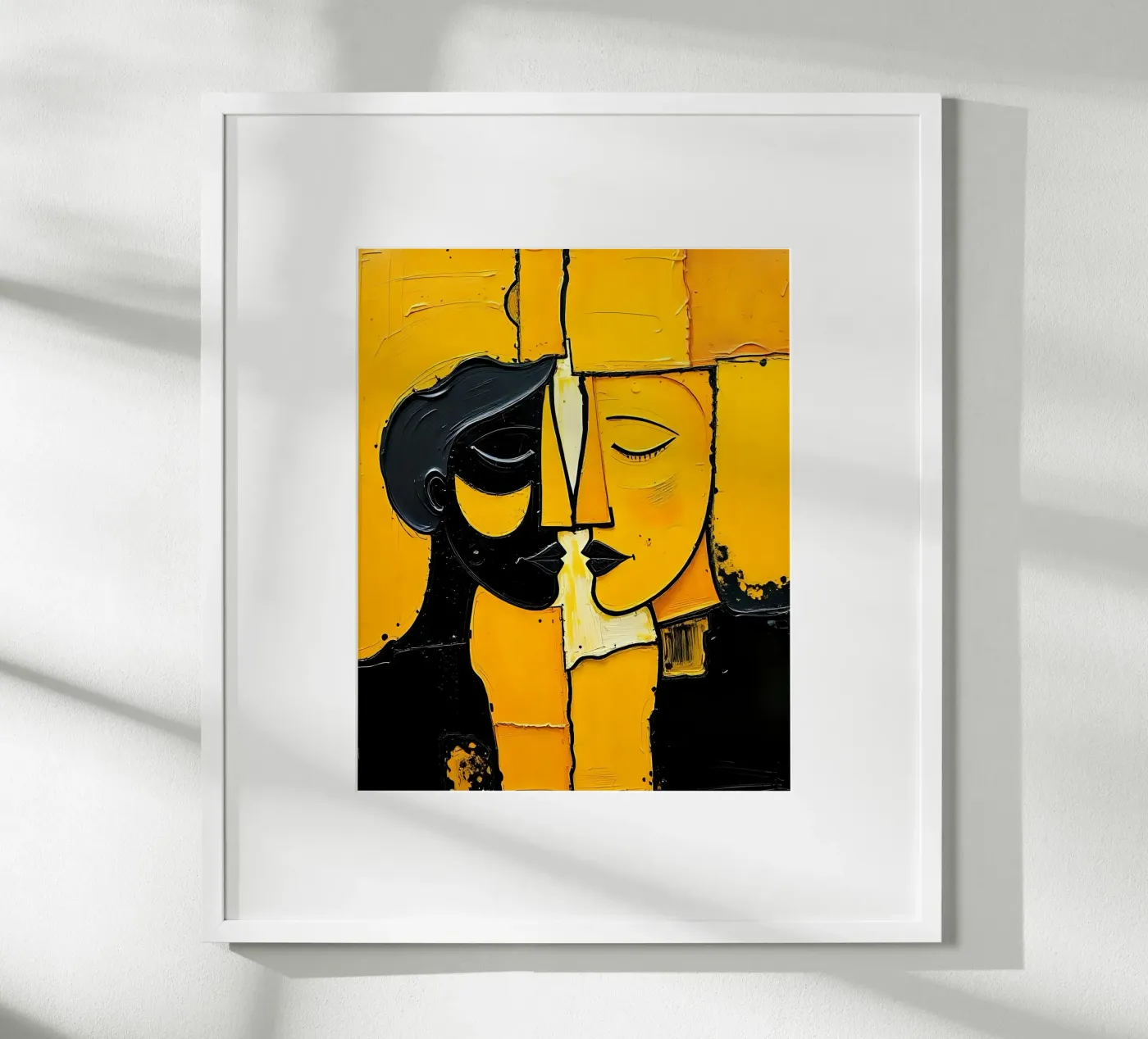 Portrait_Stil_E_7 poster by schwarz-gelb by LK