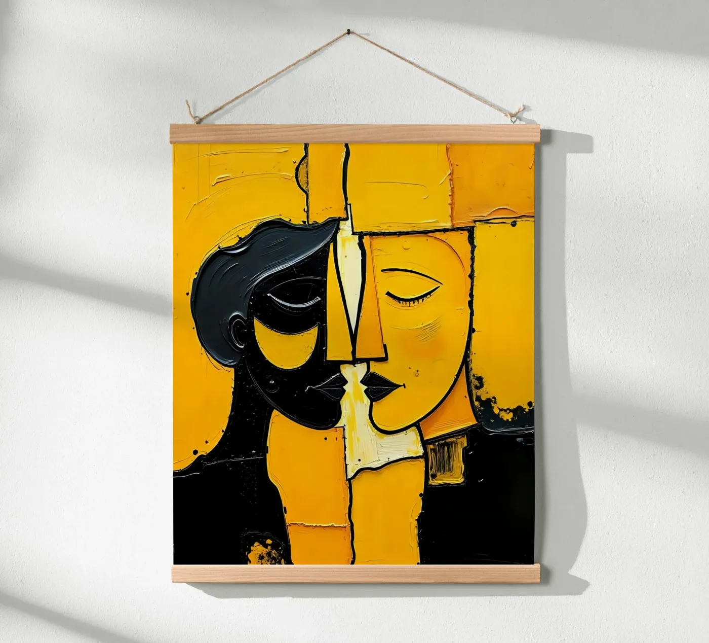 Portrait_Stil_E_7 poster by schwarz-gelb by LK