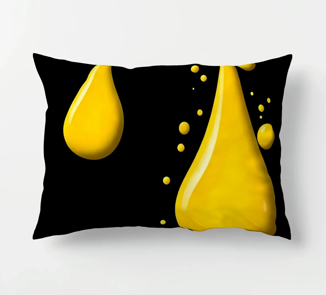 Gocce_1 cuscino da schwarz-gelb by LK