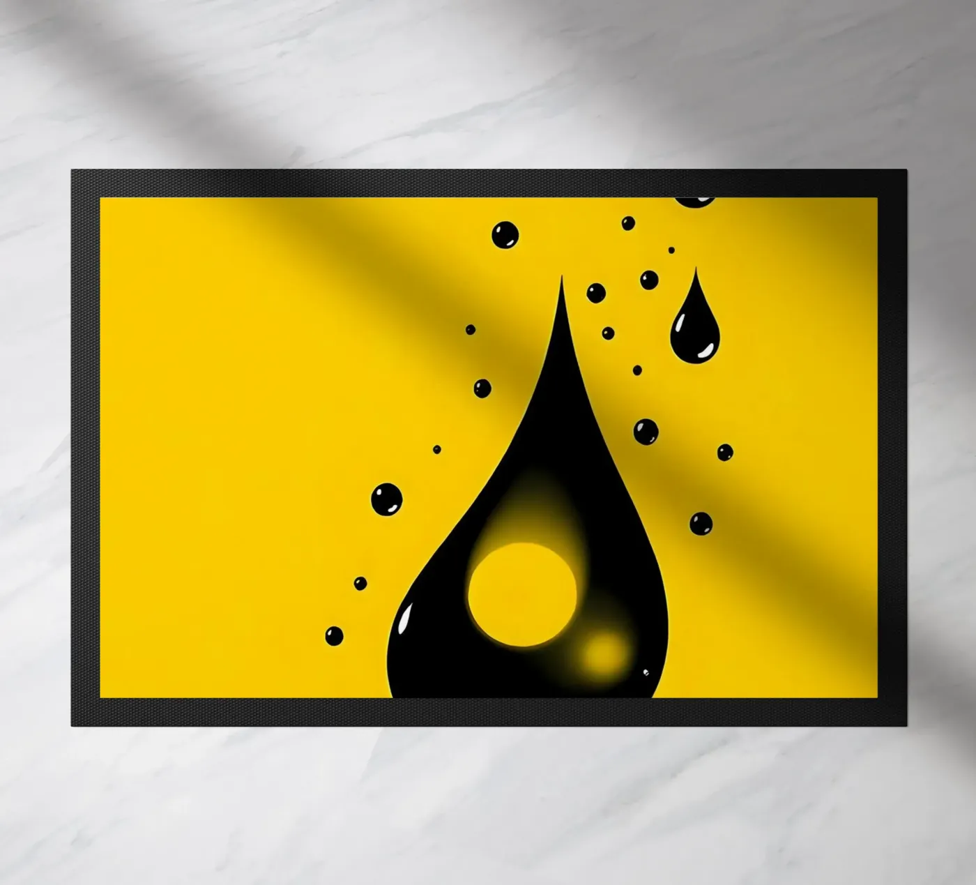 Drops_2 doormat by schwarz-gelb by LK