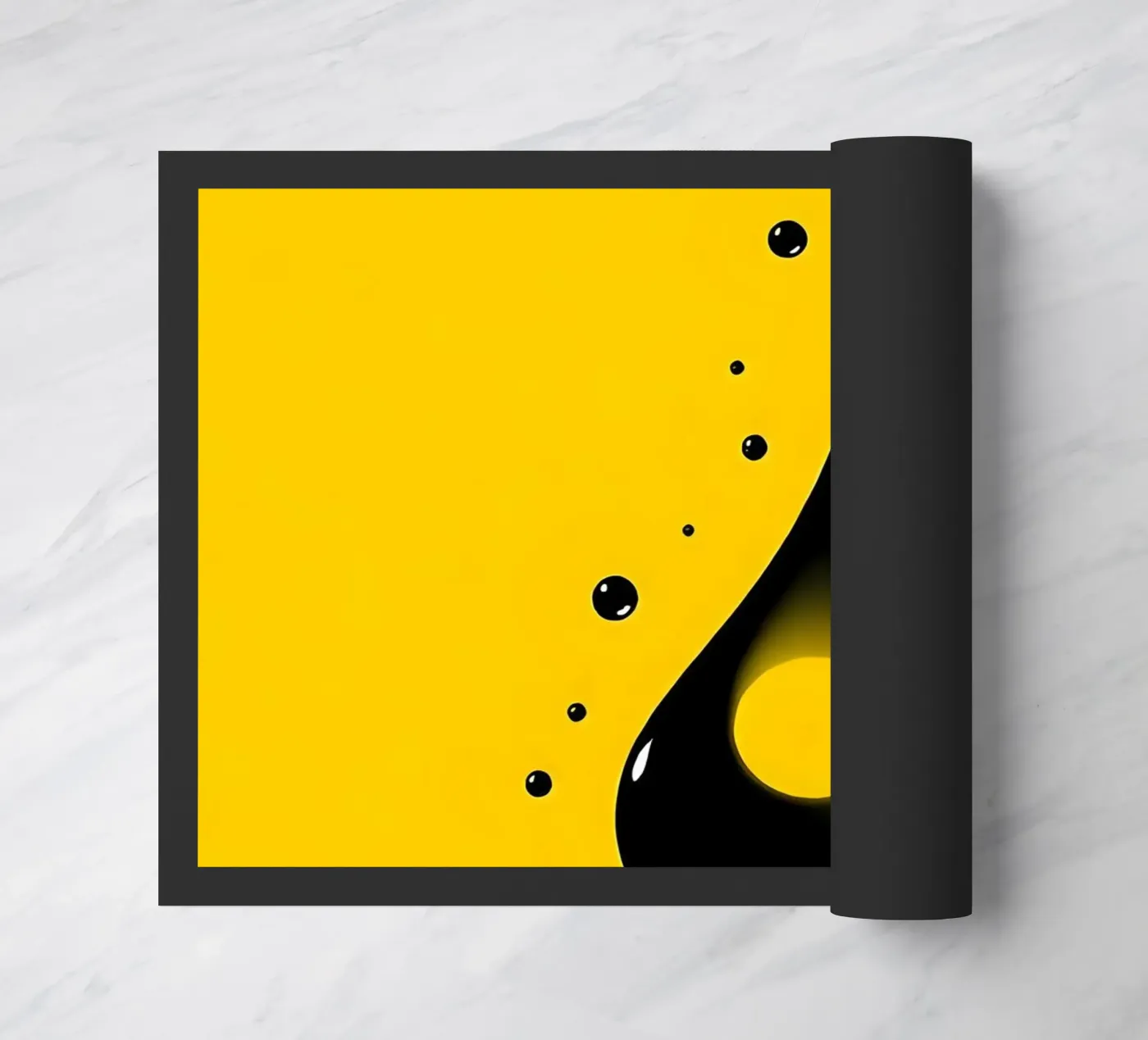 Drops_2 doormat by schwarz-gelb by LK