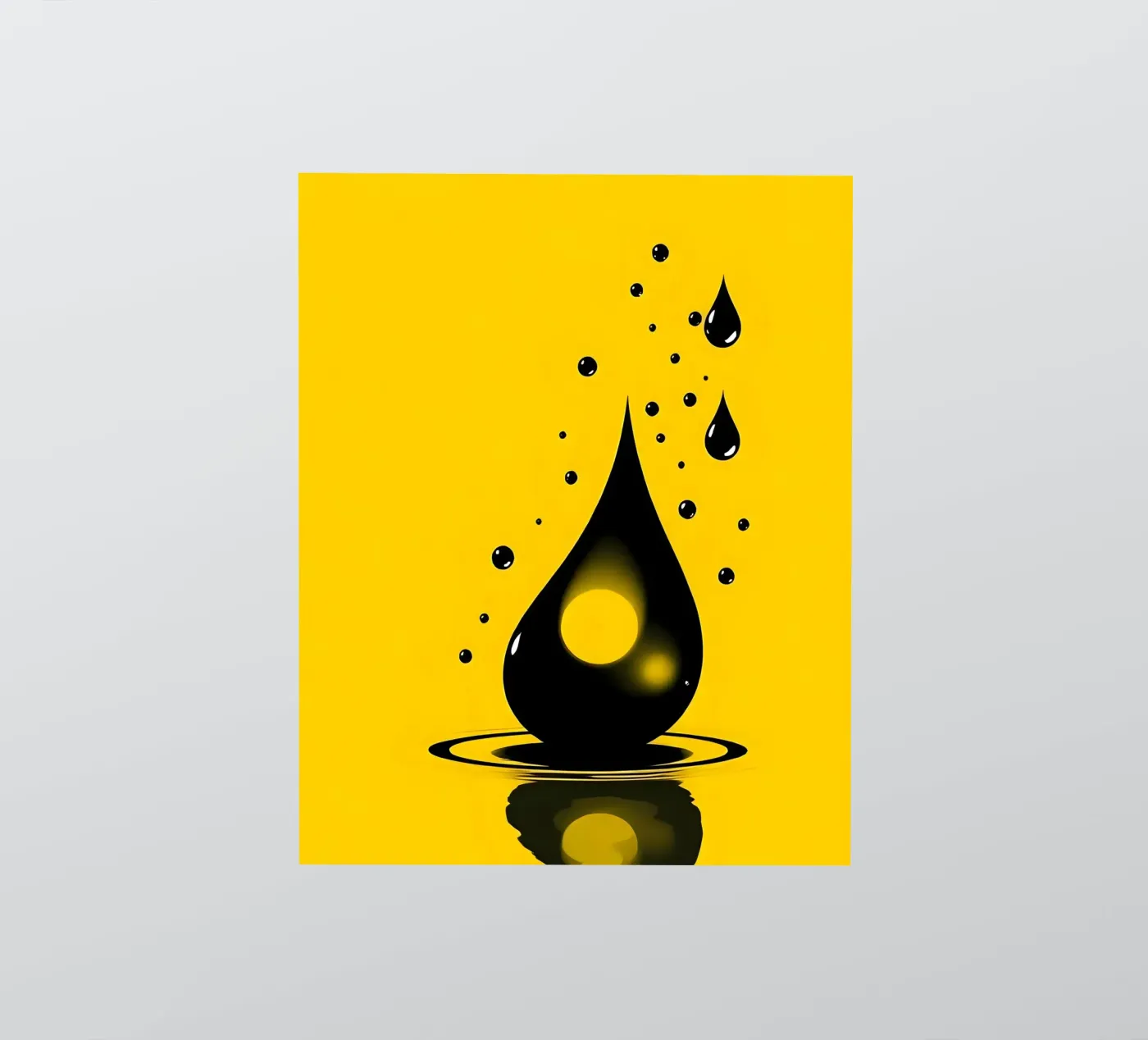 Drops_2 sticker by schwarz-gelb by LK