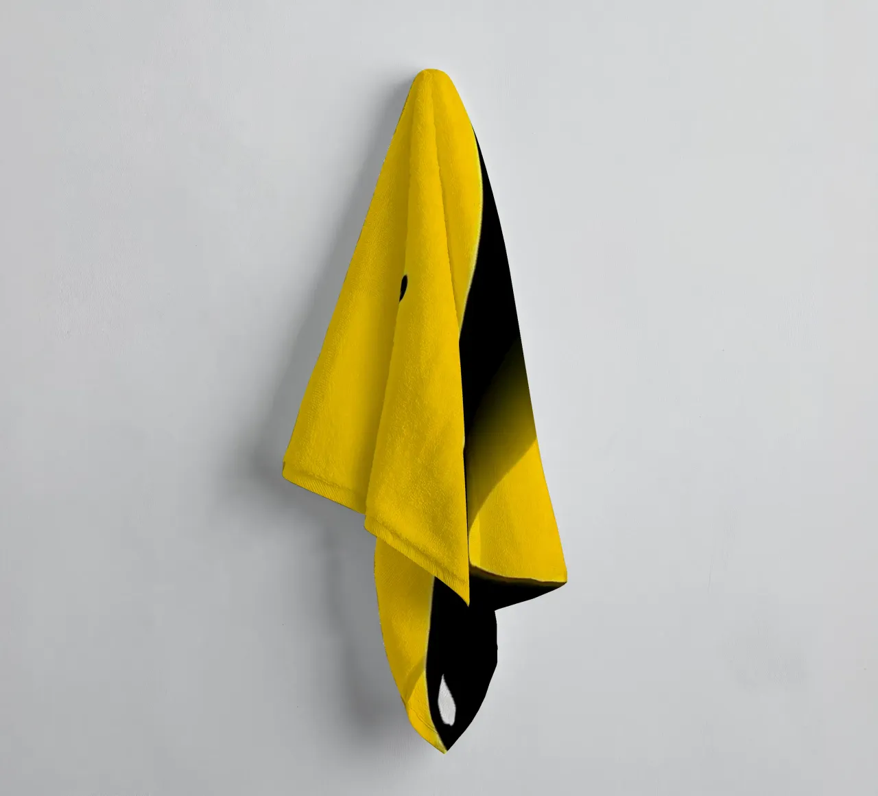 Gocce_2 asciugamano da bagno da schwarz-gelb by LK