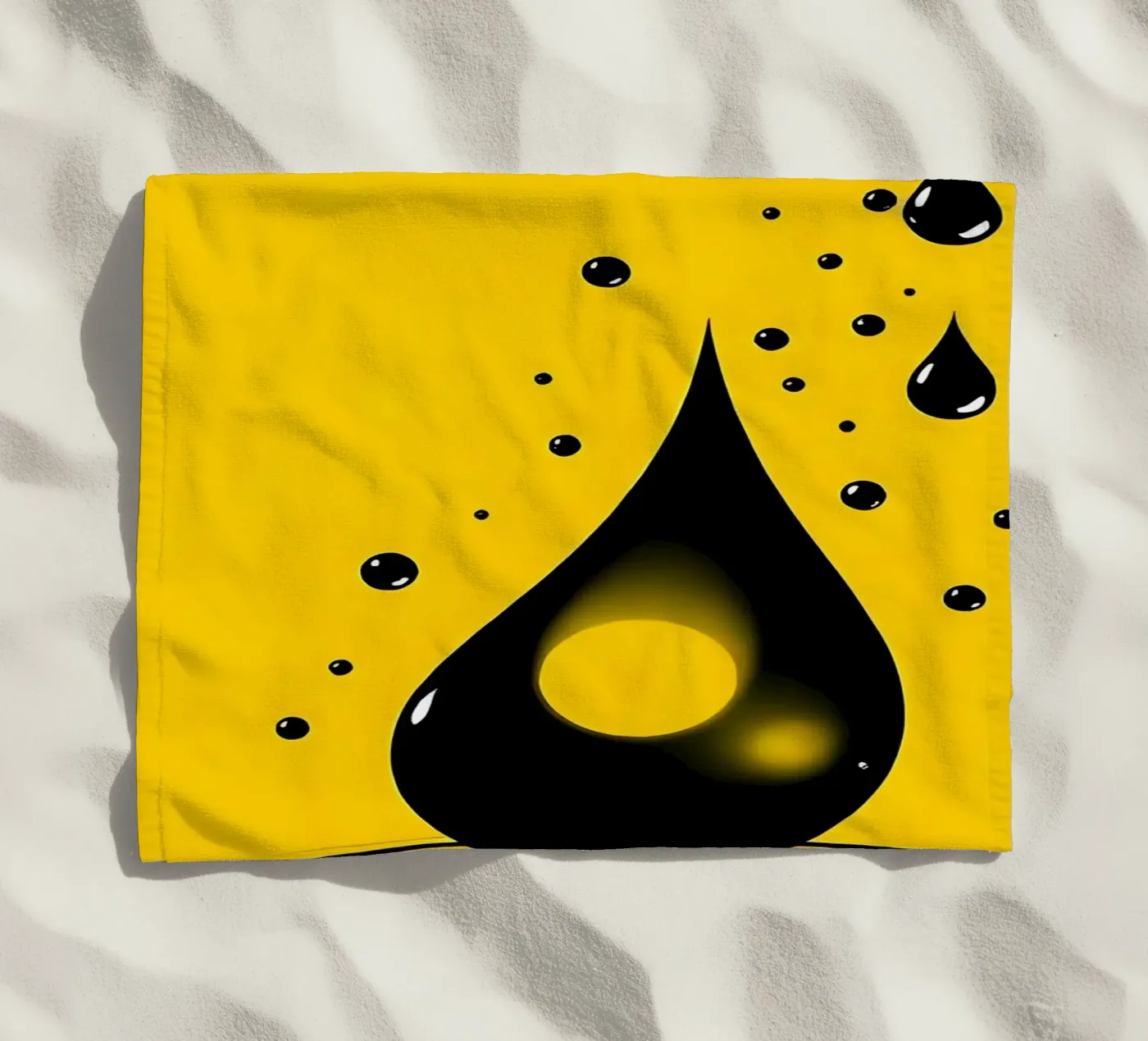 Gocce_2 telo mare da schwarz-gelb by LK