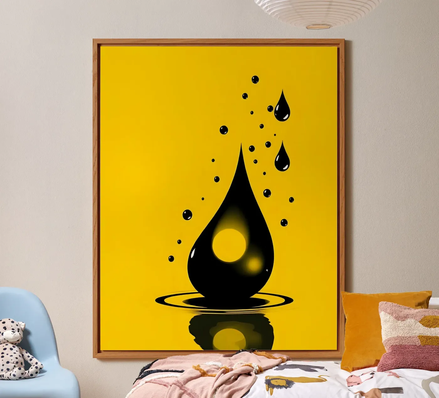 Gocce_2 pannello forex da schwarz-gelb by LK