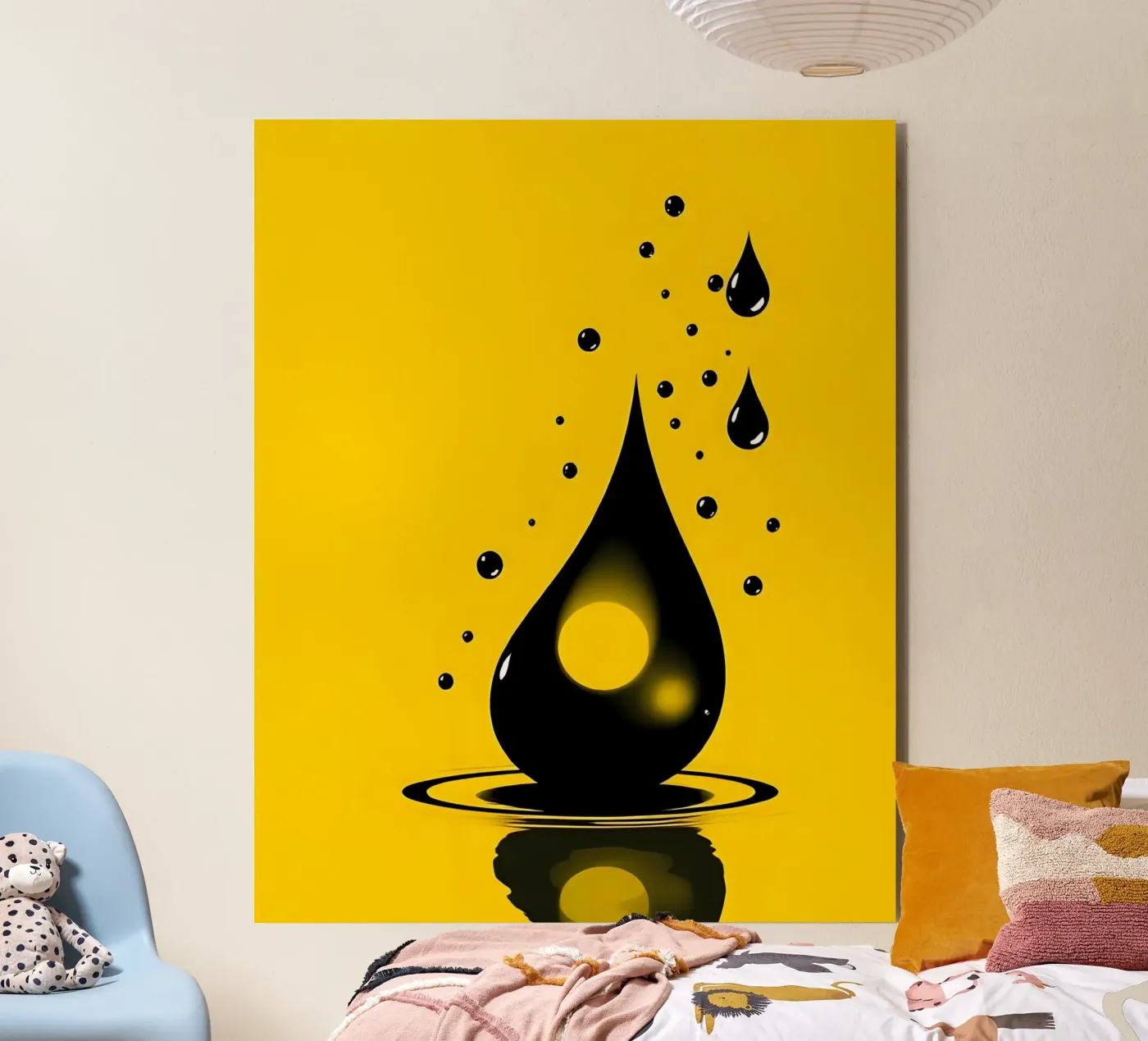 Gocce_2 pannello forex da schwarz-gelb by LK