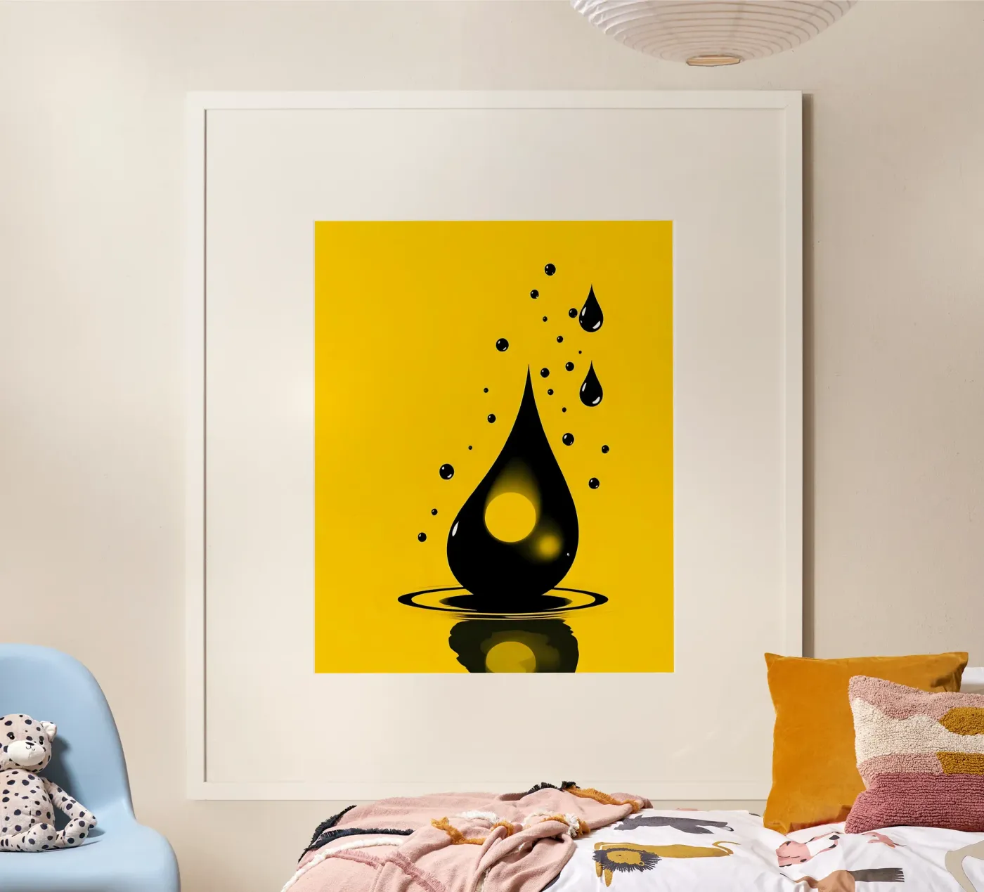 Drops_2 poster by schwarz-gelb by LK