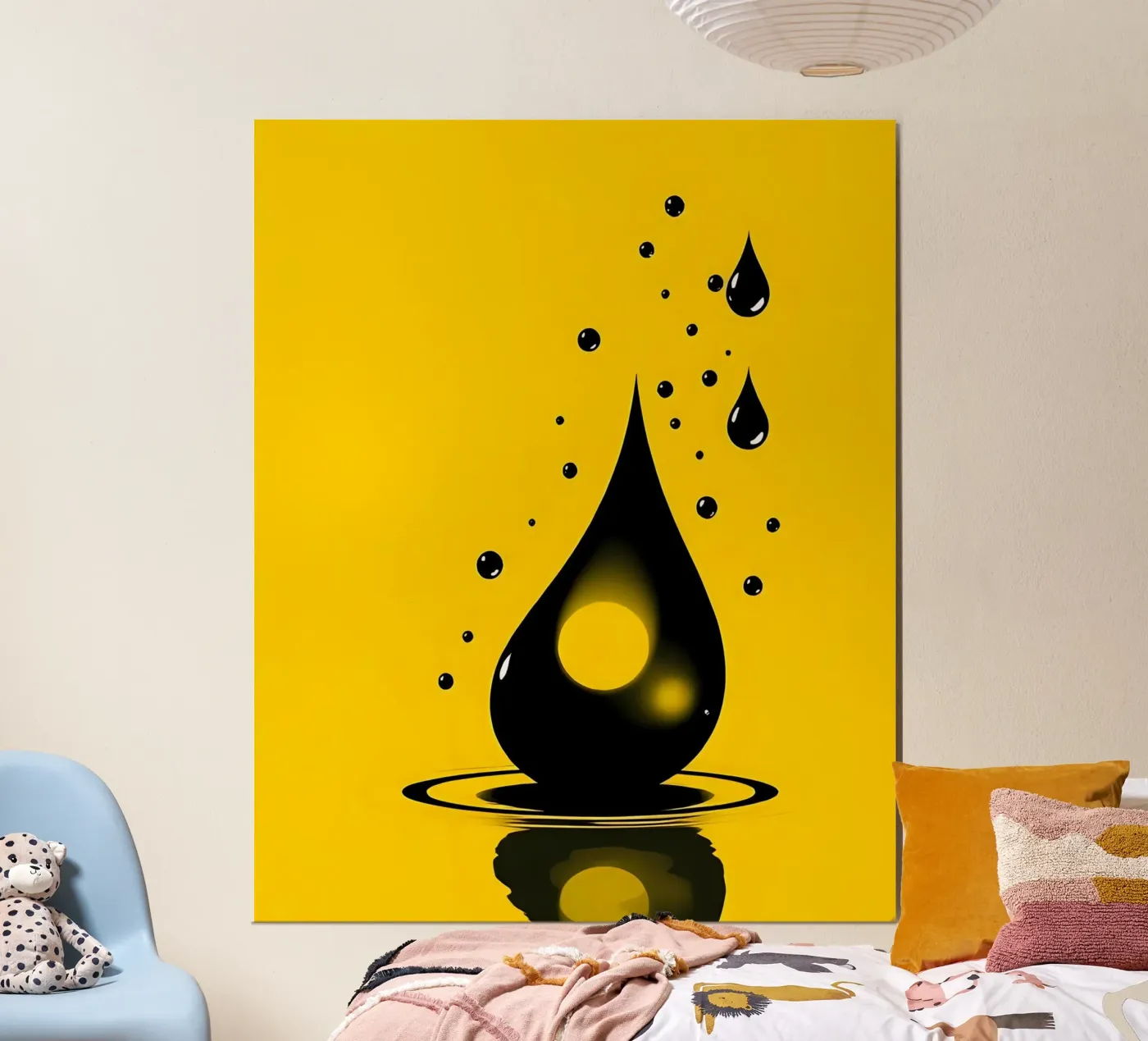 Drops_2 poster by schwarz-gelb by LK