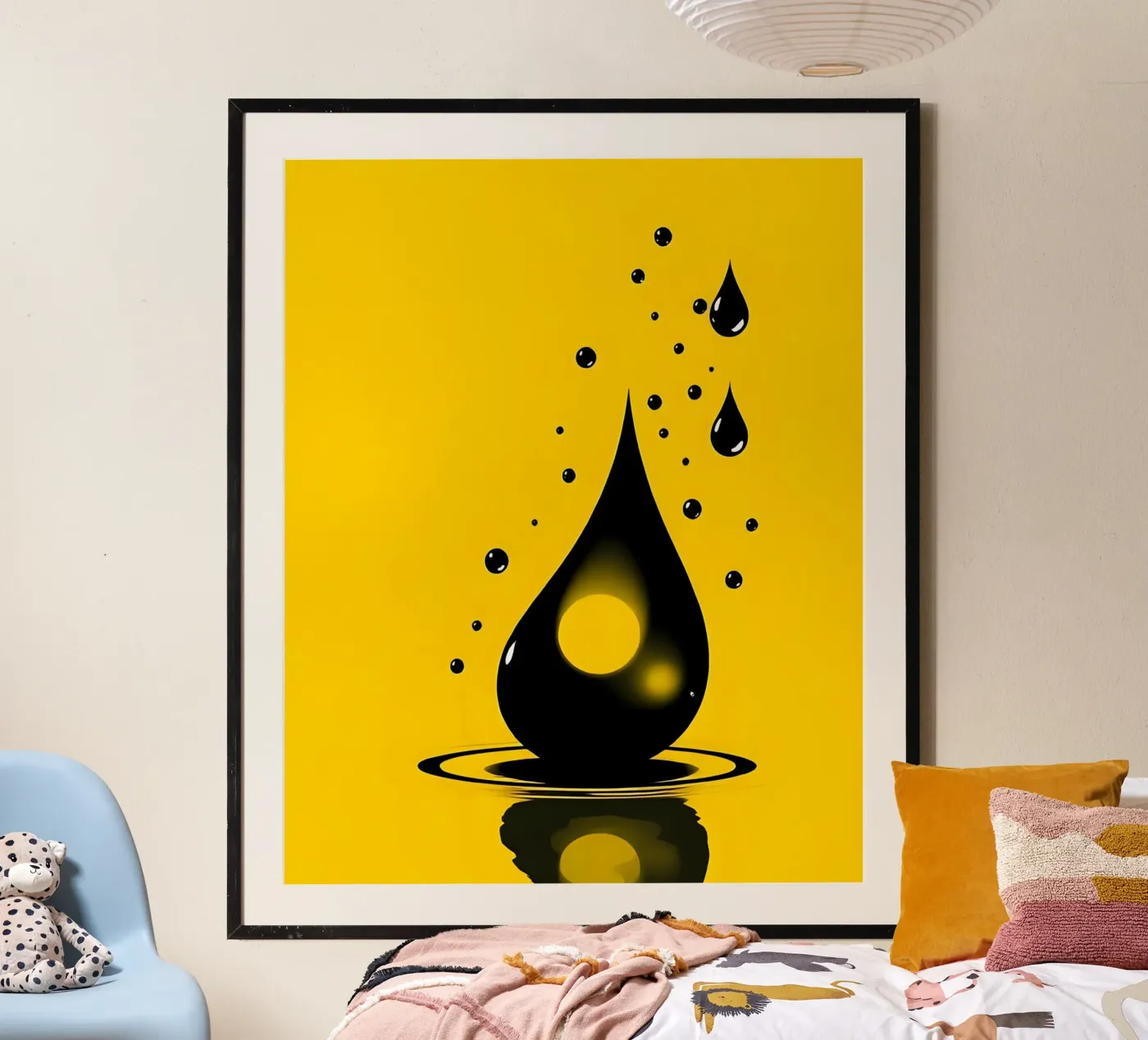 Drops_2 poster by schwarz-gelb by LK