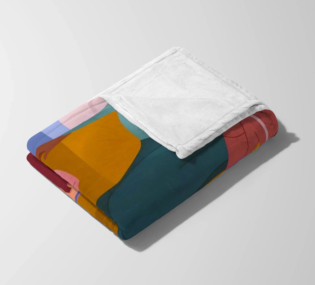 Vibrazioni di amicizia rilassate coperta in pile da Lumina Vision