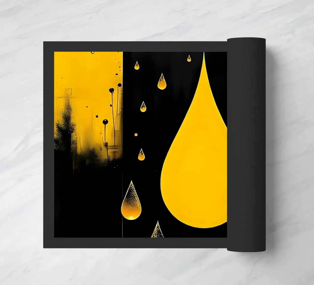 Goccia_3 zerbino da schwarz-gelb by LK