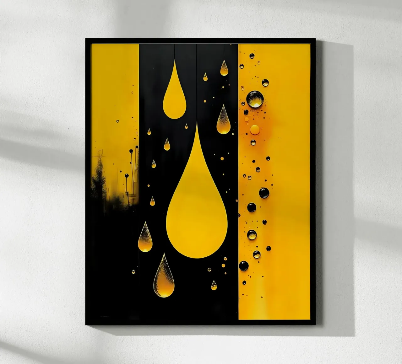 Goccia_3 poster da schwarz-gelb by LK