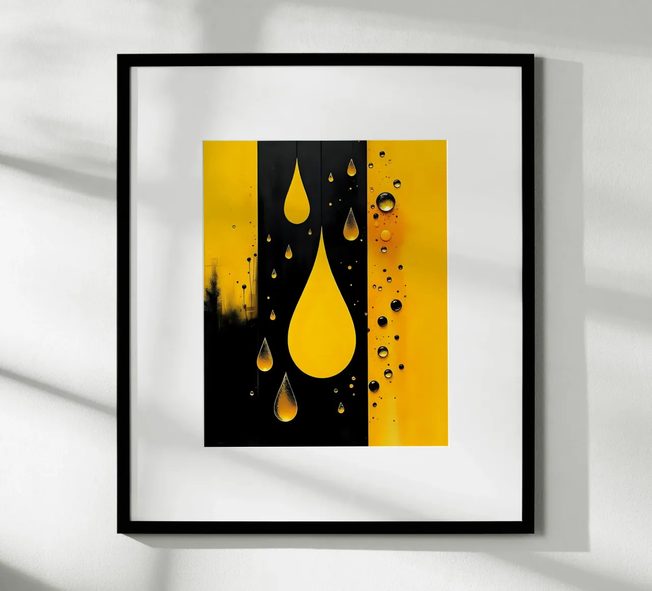 Goccia_3 poster da schwarz-gelb by LK