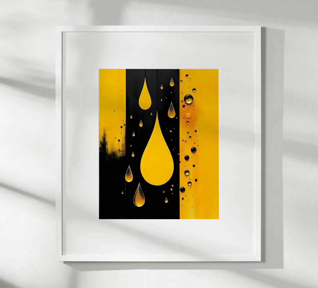 Goccia_3 poster da schwarz-gelb by LK