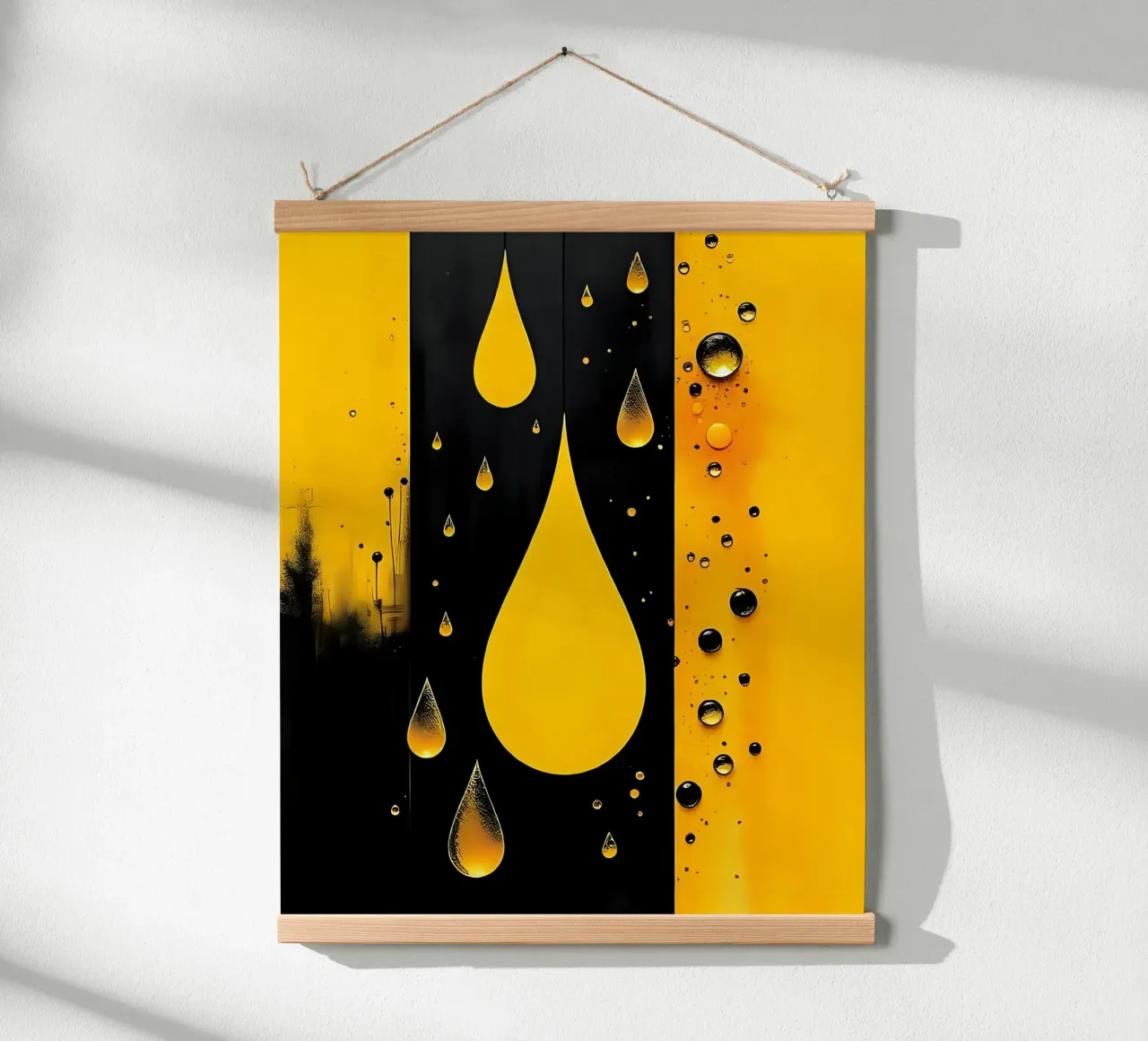 Goccia_3 poster da schwarz-gelb by LK