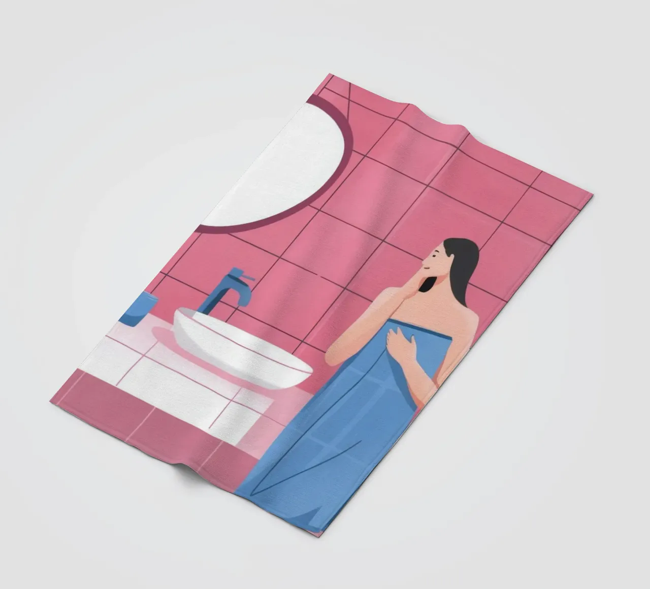 Rituale del bagno sereno coperta in pile da Lumina Vision