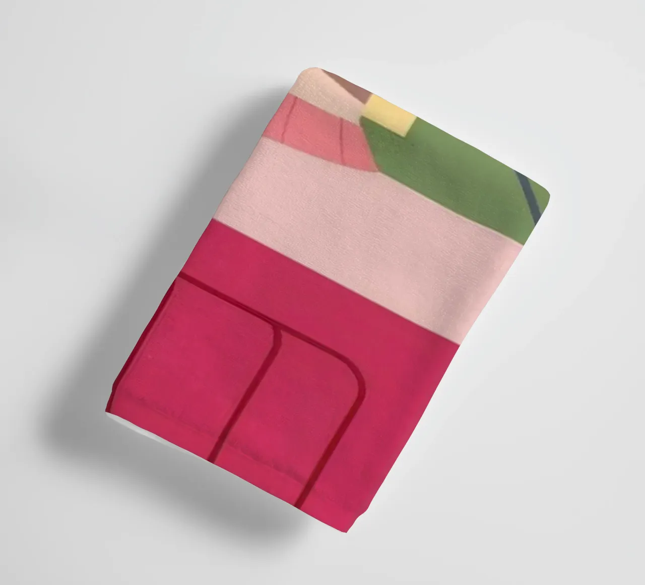 Artistic Chaos Reflection towel by Lumina Vision