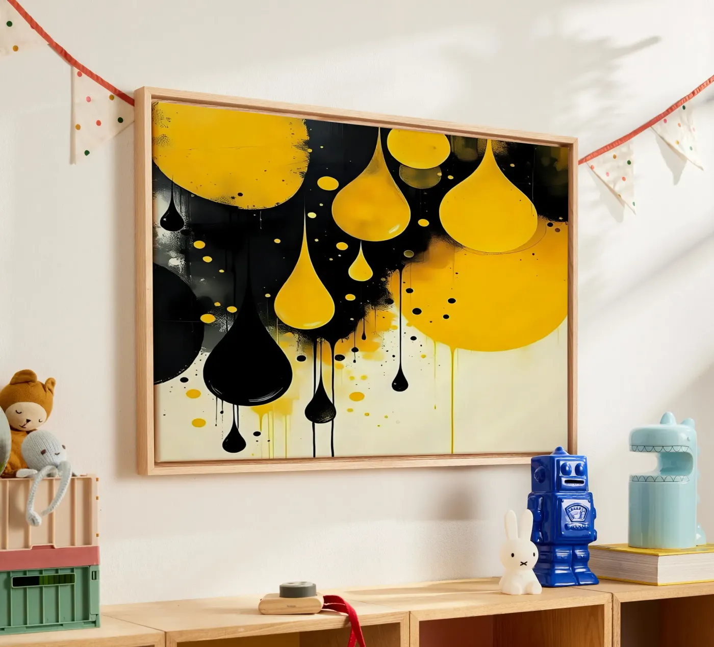 Drop_4 canvas by schwarz-gelb by LK