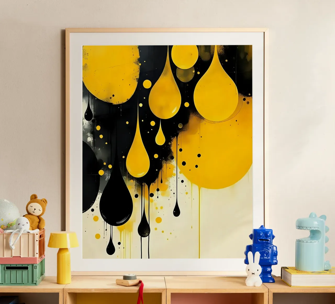 Goccia_4 poster da schwarz-gelb by LK