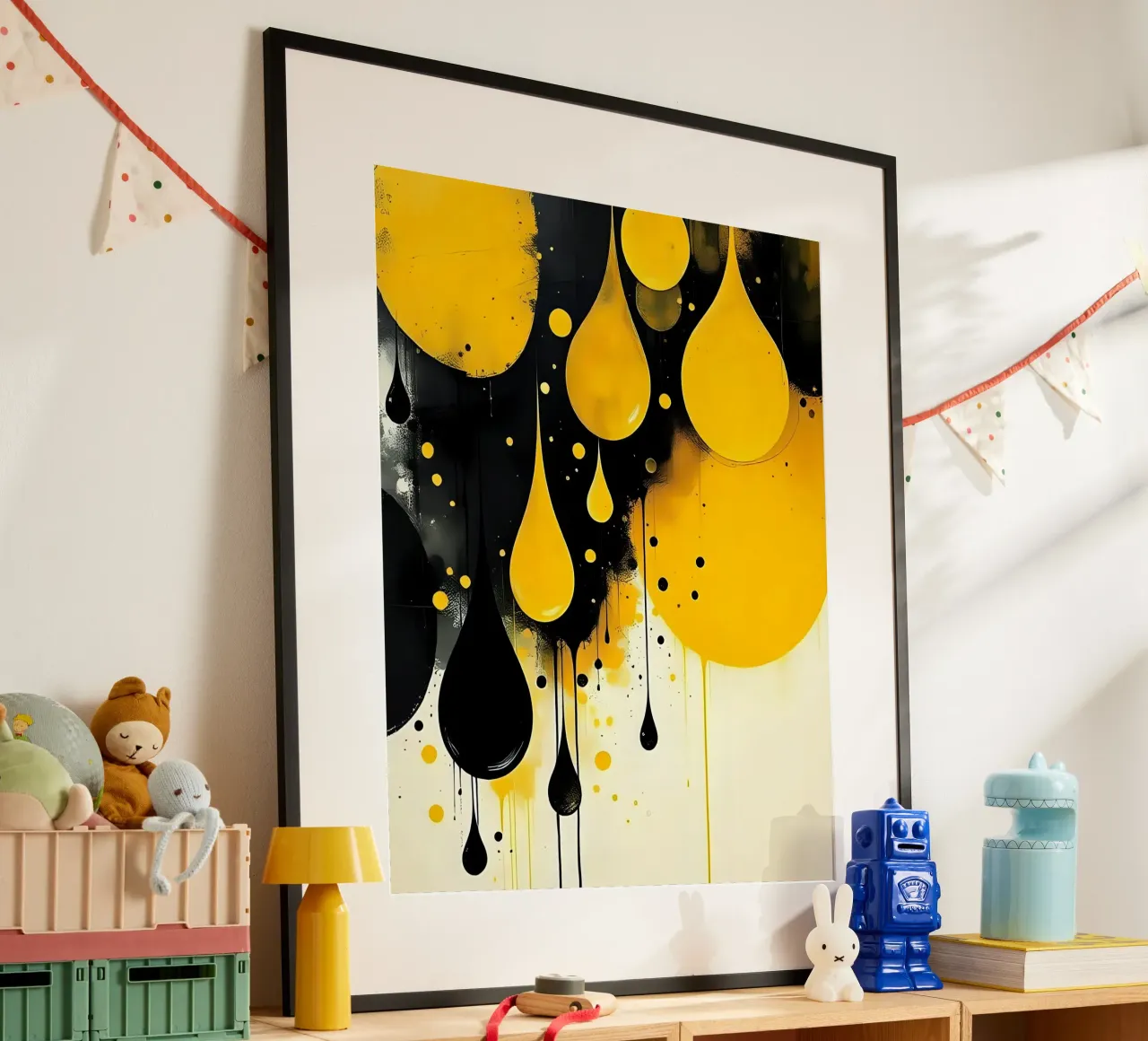 Goccia_4 poster da schwarz-gelb by LK