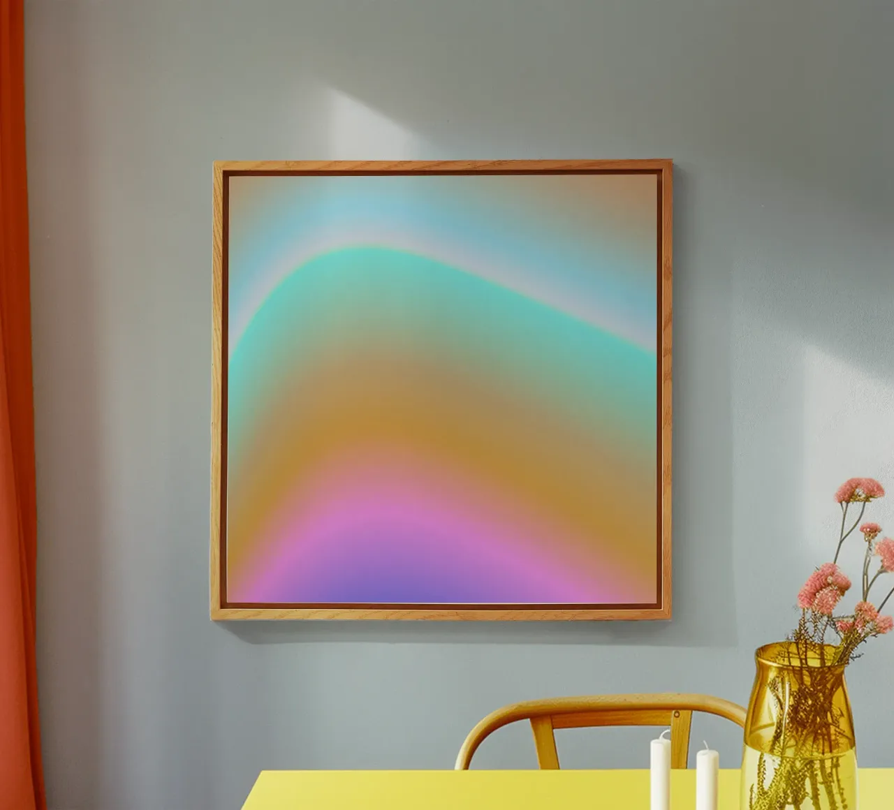 RETRO WAVES ACTIVATED plexiglass da ÂME LIBRE STUDIO