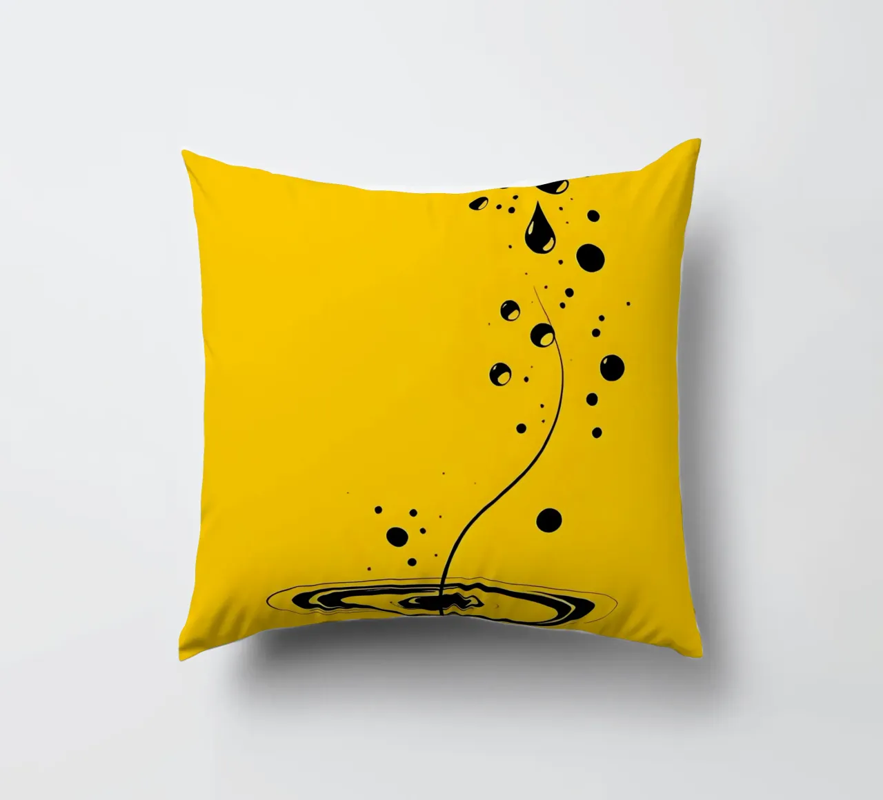 Goccia_6 cuscino da schwarz-gelb by LK