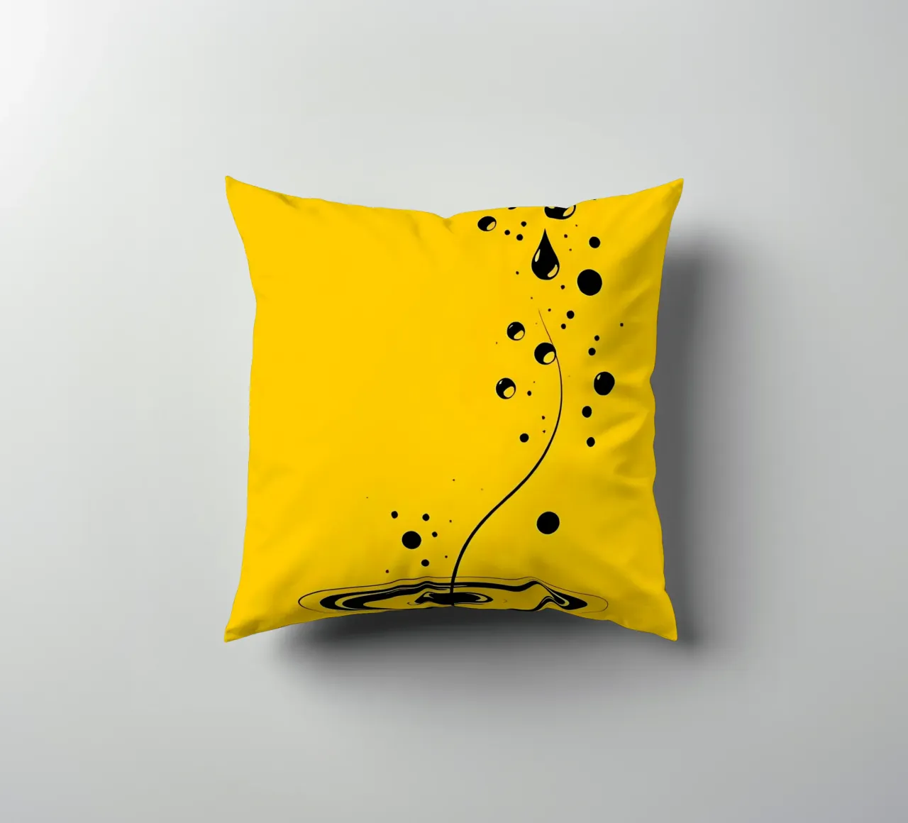 Goccia_6 cuscino da schwarz-gelb by LK