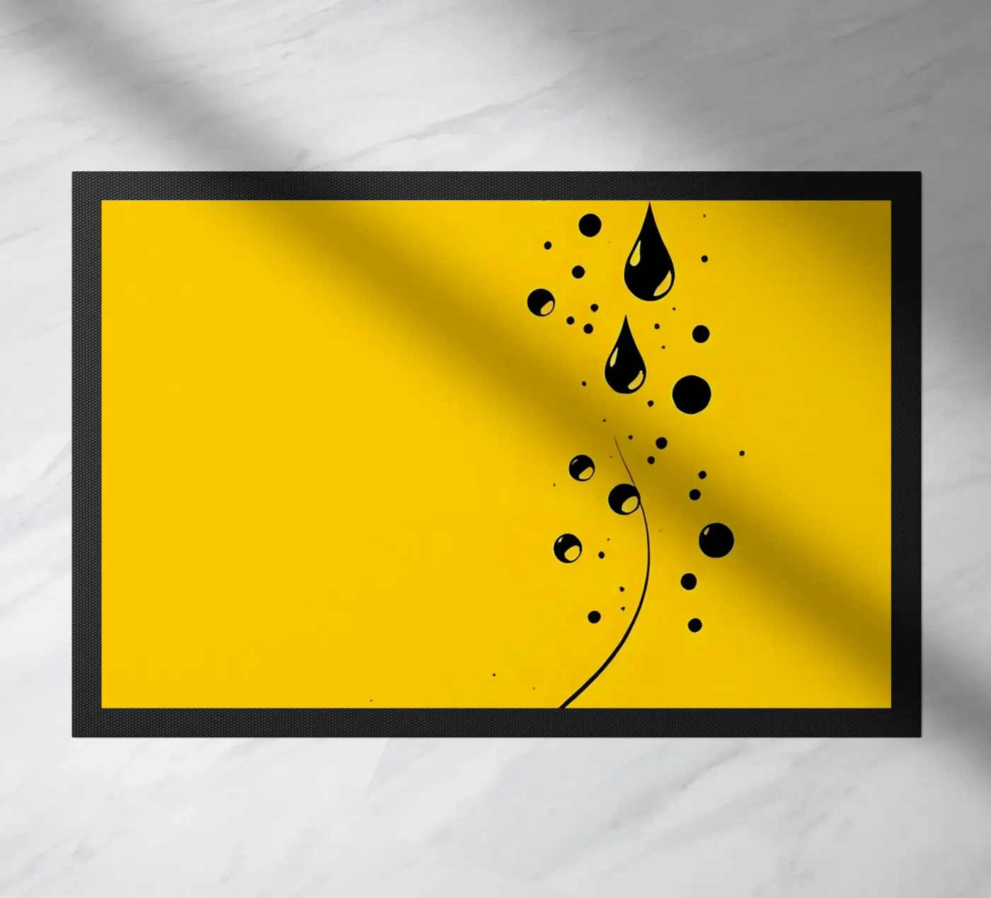 Laat vallen_6 deurmat van schwarz-gelb by LK