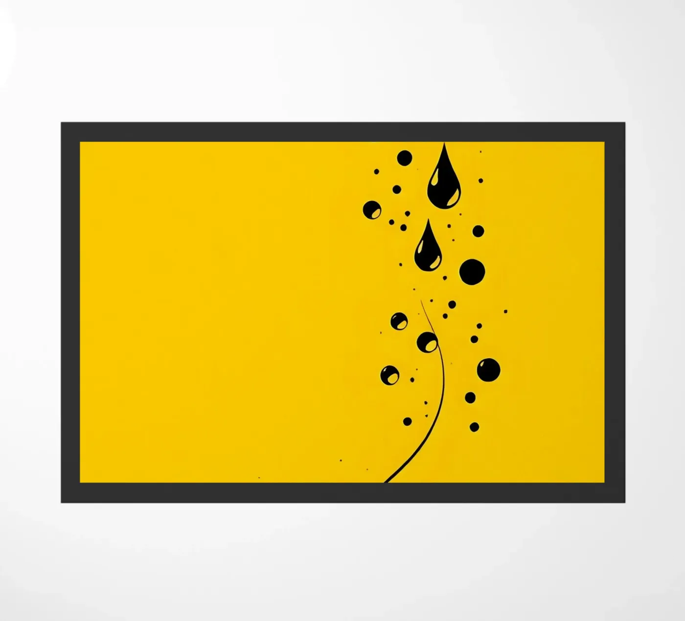 Laat vallen_6 deurmat van schwarz-gelb by LK