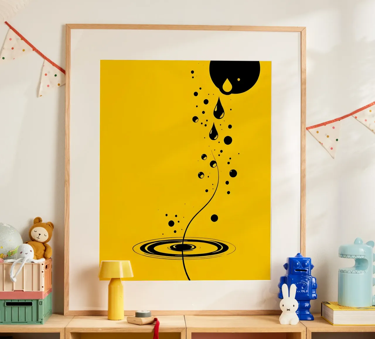 Goccia_6 poster da schwarz-gelb by LK