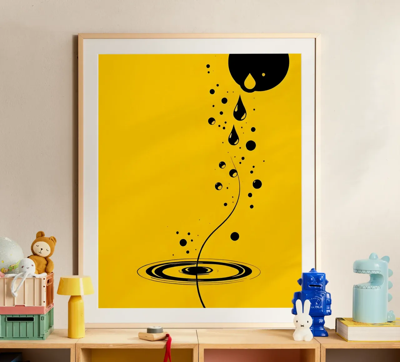 Goccia_6 poster da schwarz-gelb by LK